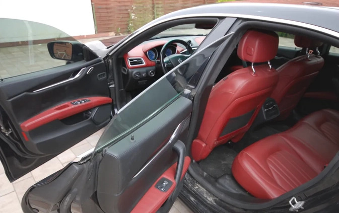 Maserati Ghibli cena 115497 przebieg: 78000, rok produkcji 2015 z Tarnogród małe 781